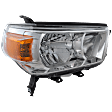 Passenger Side Headlight, without Bulb, Halogen, Limited/SR5 Models, without Trail Package