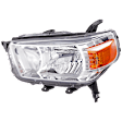 Driver Side Headlight, without Bulb, Halogen, Limited/SR5 Models, without Trail Package