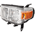 Driver Side Headlight, without Bulb, Halogen, Limited/SR5 Models, without Trail Package, CAPA CERTIFIED