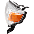 Driver Side Headlight, without Bulb, Halogen, Limited/SR5 Models, without Trail Package, CAPA CERTIFIED