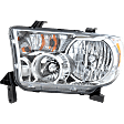 Driver Side Headlight, with Bulb, Halogen, Clear Lens