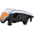 Driver Side Headlight, with Bulb, Halogen, Clear Lens