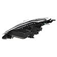 Passenger Side Headlight, with Bulb, Halogen, Clear Lens, 4 Cyl., 1.5L Engine