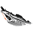 Passenger Side Headlight, with Bulb, Halogen, Clear Lens, 4 Cyl., 1.5L Engine