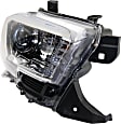 Passenger Side Headlight, with Bulb, Halogen, without LED Daytime Running Lights, with Fog Lights, CAPA Certified