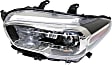 Driver Side Headlight, with Bulb, Halogen, without LED Daytime Running Lights, with Fog Lights, CAPA Certified