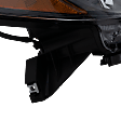 Passenger Side Headlight, with Bulb, Halogen, Smoke Interior, without LED DRL