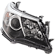 2012-2014 Toyota Camry - Passenger Side Headlight, with Bulb, Halogen, SE/Sport Models