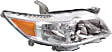 Passenger Side Headlight, without Bulb, Halogen, Except Hybrid Model, Japan Built Vehicle