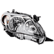 Passenger Side Headlight, with Bulb, Halogen, S/XRS Models, North America Built Vehicle