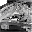 Driver Side Headlight, with Bulb, Halogen, Base/CE/L/LE Models, North America Built Vehicle
