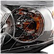 Driver Side Headlight, with Bulb, Halogen, Base/CE/L/LE Models, North America Built Vehicle