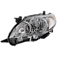 Driver Side Headlight, with Bulb, Halogen, Base/CE/L/LE Models, North America Built Vehicle