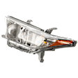 Driver Side Headlight, with Bulb, Halogen, Except Hybrid Model, USA Built Vehicle