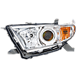 Driver Side Headlight, with Bulb, Halogen, Except Hybrid Model, USA Built Vehicle, CAPA CERTIFIED