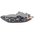 Passenger Side Headlight, with Bulb, Halogen, L/LE/XLE/Hybrid Models