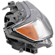 Passenger Side Headlight, with Bulb, Halogen, L/LE/XLE/Hybrid Models