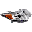 Passenger Side Headlight, with Bulb, Halogen, L/LE/XLE/Hybrid Models