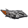Passenger Side Headlight, with Bulb, Halogen, L/LE/XLE/Hybrid Models