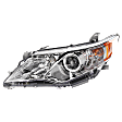 Driver Side Headlight, with Bulb, Halogen, L/LE/XLE/Hybrid Models
