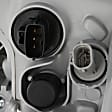 Driver Side Headlight, with Bulb, Halogen, L/LE/XLE/Hybrid Models