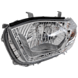 Driver Side Headlight, with Bulb, Halogen, Base/Limited/SE Models, USA Built Vehicle, CAPA CERTIFIED