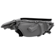 Driver Side Headlight, with Bulb, Halogen, Base/Limited/SE Models, USA Built Vehicle, CAPA CERTIFIED