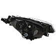 2014-2016 Toyota Corolla - Passenger Side LED Headlight, With bulb(s), Clear Lens, 4 Cyl., 1.8L Engine, OE Replacement