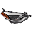 Passenger Side LED Headlight, With bulb(s), Clear Lens, 4 Cyl., 1.8L Engine, OE Replacement, CAPA Certified
