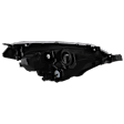 Driver Side Headlight, with Bulb, LED, Clear Lens, 4 Cyl., 1.8L Engine