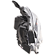 Driver Side LED Headlight, With bulb(s), Clear Lens, 4 Cyl., 1.8L Engine, OE Replacement, CAPA Certified