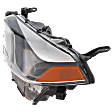 Driver Side LED Headlight, With bulb(s), Clear Lens, 4 Cyl., 1.8L Engine, OE Replacement, CAPA Certified