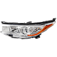 Driver Side Headlight, with Bulb, Halogen, without Smoked Chrome Accent