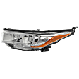 Driver Side Headlight, with Bulb, Halogen, without Smoked Chrome Accent, CAPA Certified