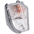Front, Driver Side Turn Signal Light, With bulb(s)
