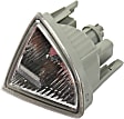 Front, Passenger Side Turn Signal Light, With bulb(s)