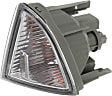 Front, Driver Side Turn Signal Light, With bulb(s)