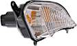 Front, Passenger Side Turn Signal Light, With bulb(s), CAPA Certified