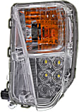 Front, Driver Side Turn Signal Light, With Bulb, For Models With Daytime Running Light