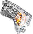 Front, Passenger Side Turn Signal Light, With bulb(s), CAPA Certified