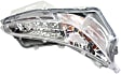 Front, Passenger Side Turn Signal Light, With bulb(s), CAPA Certified