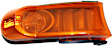 Front, Driver Side Turn Signal Light, With bulb(s)