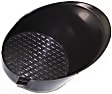 Front, Passenger Side Fog Light Cover, Black
