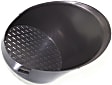 Front, Passenger Side Fog Light Cover, Black