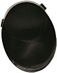 Front, Driver Side Fog Light Cover, Black