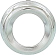 Front, Driver Side Fog Light Trim, Chrome, Limited Model