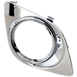 Front, Passenger Side Fog Light Trim, Chrome