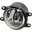 Front, Passenger Side Halogen Fog Light, With bulb(s), CAPA Certified