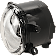Front, Passenger Side Halogen Fog Light, With bulb(s), CAPA Certified