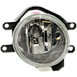 Front, Passenger Side Fog Light, With bulb(s), Halogen